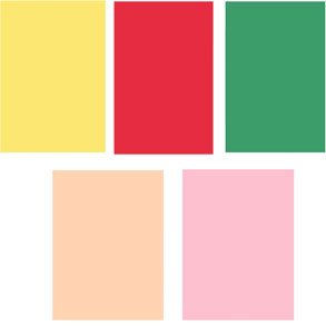 Färgat kopieringspapper A4 80 gram