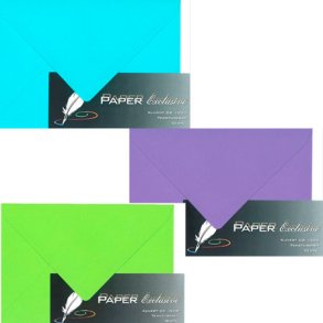 Färgade kuvert/kuvert c 6