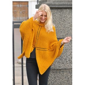 Ponchoer strikke kit.