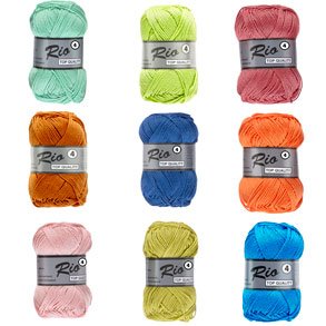 Rio 4 Merceriseret Bomuldsgarn Lammy Yarn