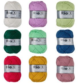 Rio 5 Merceriseret Bomuld Lammy Yarn