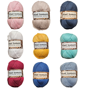 Blød Bomuld 4/2 Nr 8 Grønhøj Hjertegarn