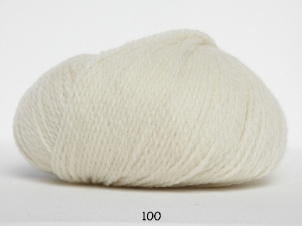 Se Hjerte Fine Highland Wool - Uldgarn - Hjertegarn - fv 100 råhvid hos Vivi´s Butik