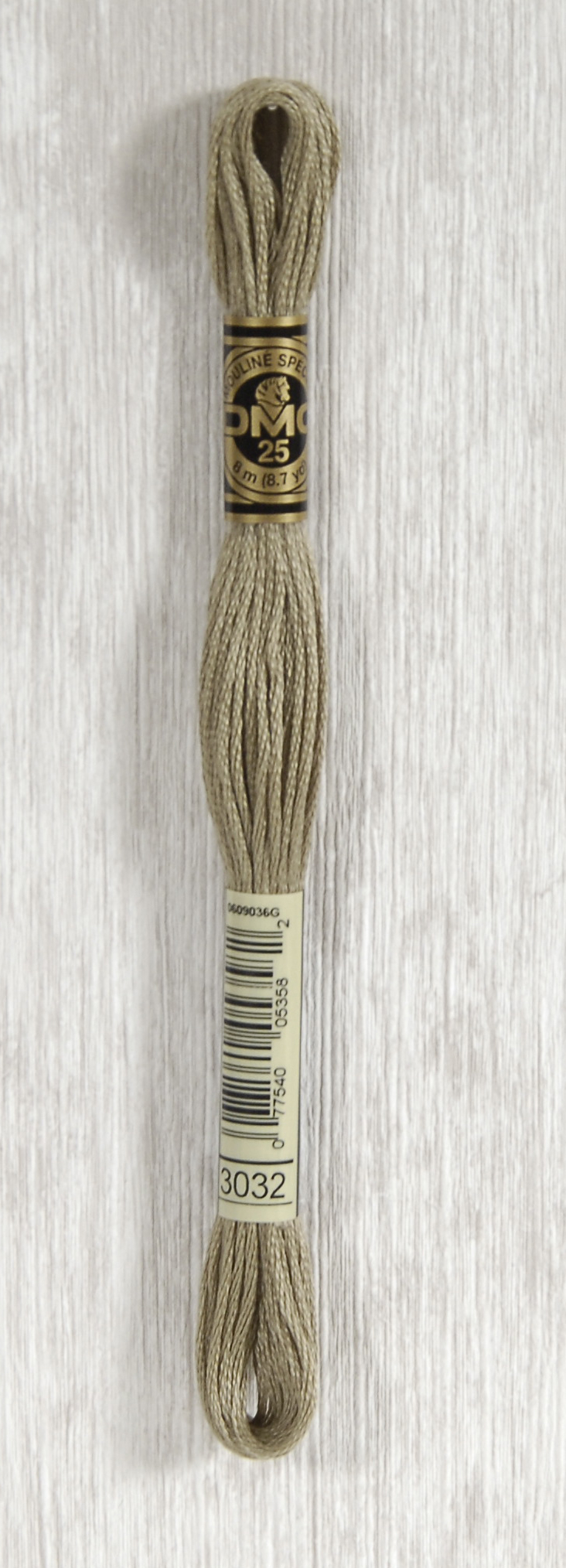 DMC Mouliné Spécial 25 Broderigarn - Farve 3032 billede