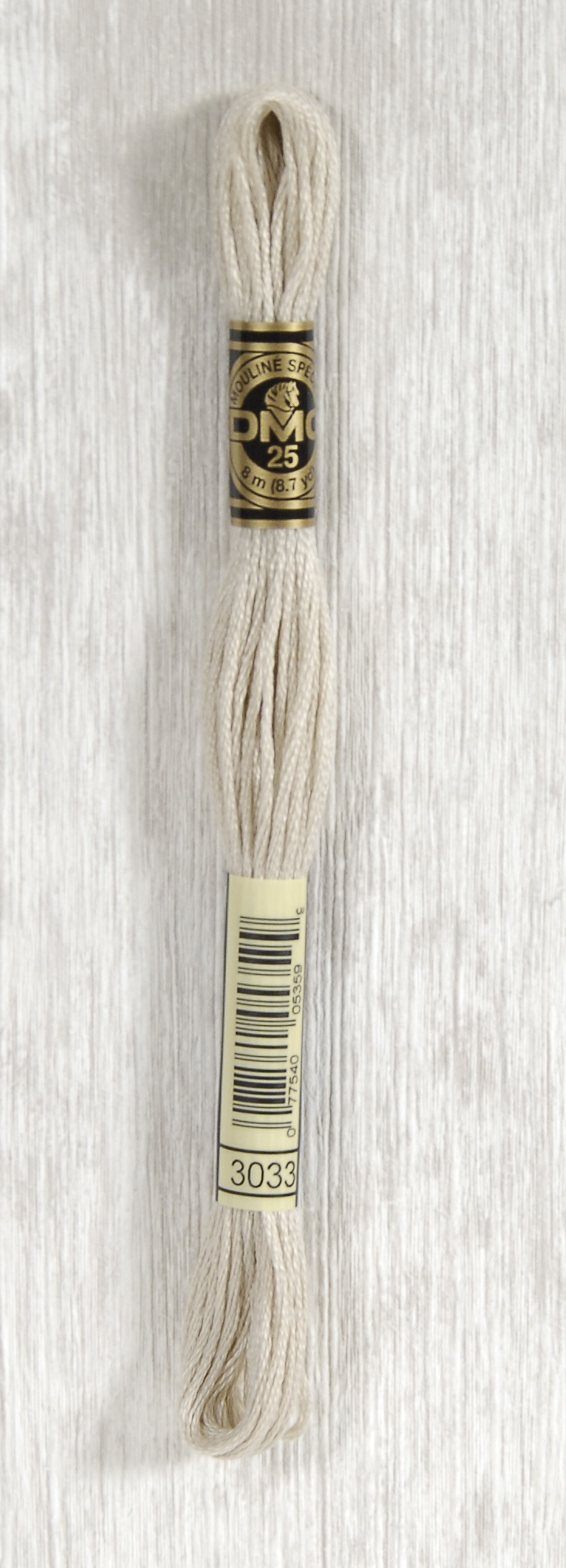 DMC Mouliné Spécial 25 Broderigarn - Farve 3023 billede