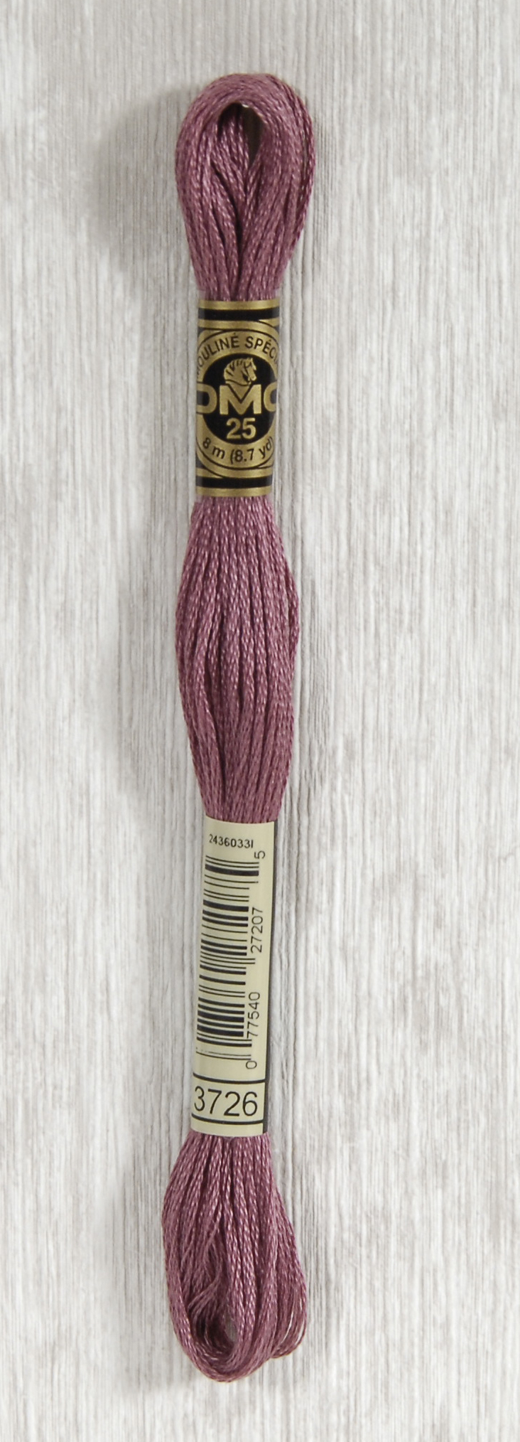 DMC Mouliné Spécial 25 Broderigarn - Farve 3726 billede