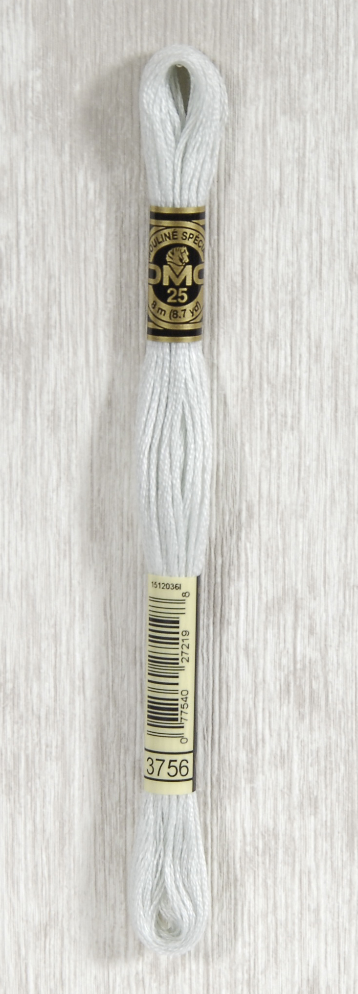 DMC Mouliné Spécial 25 Broderigarn - Farve 3756 billede