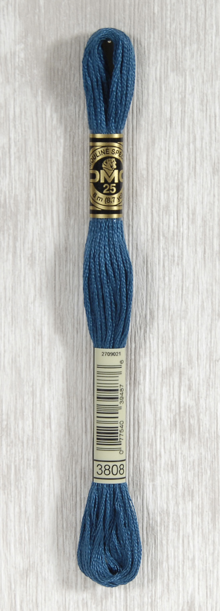 DMC Mouliné Spécial 25 Broderigarn - Farve 3808 billede