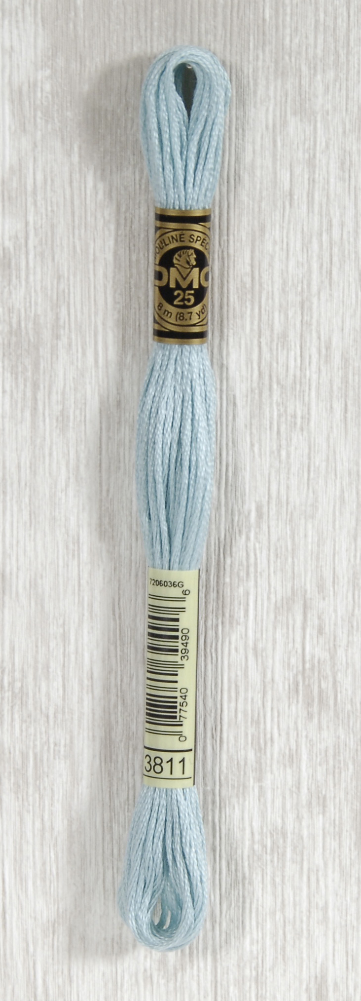 DMC Mouliné Spécial 25 Broderigarn - Farve 3811 billede