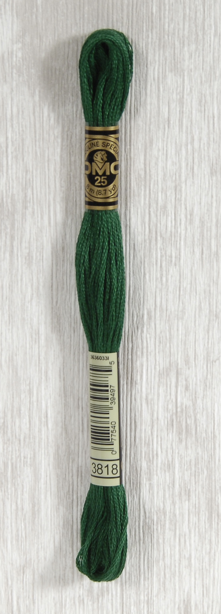 DMC Mouliné Spécial 25 Broderigarn - Farve 3818 billede