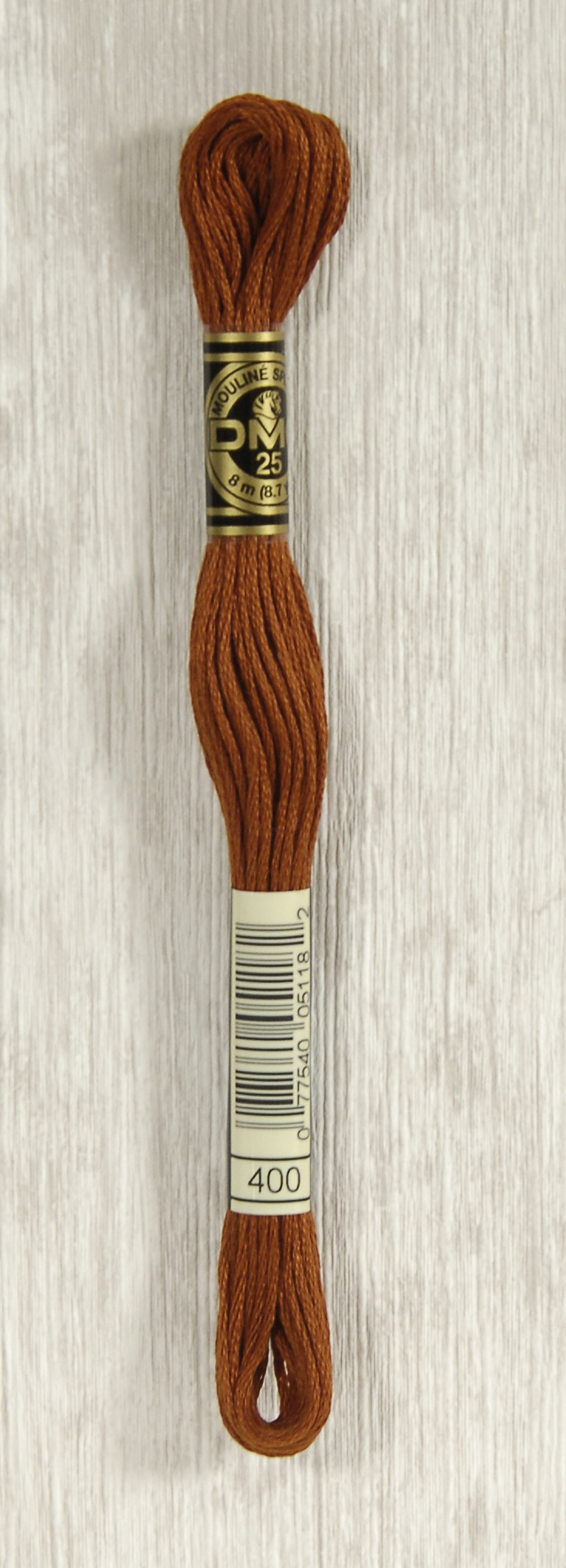 DMC Mouliné Spécial 25 Broderigarn - Farve 400 billede