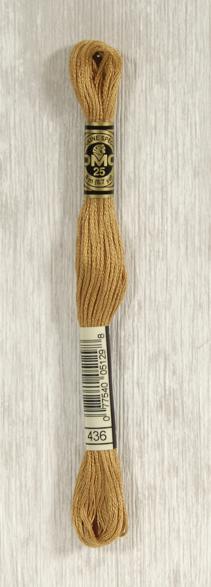 DMC Mouliné Spécial 25 Broderigarn - Farve 436 billede