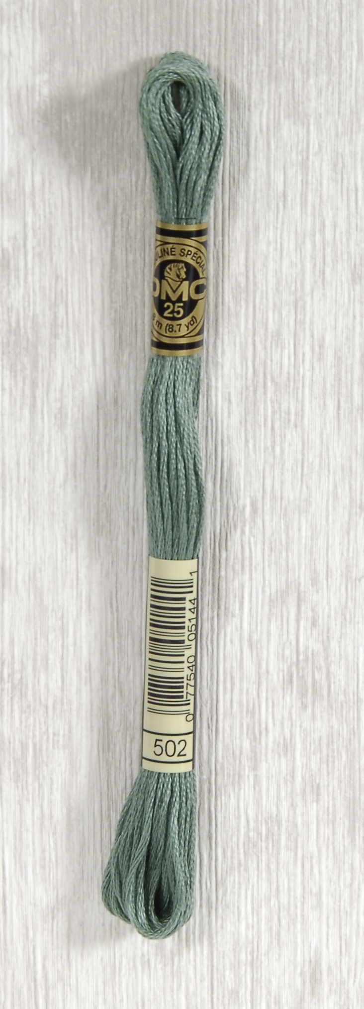 DMC Mouliné Spécial 25 Broderigarn - Farve 502 billede