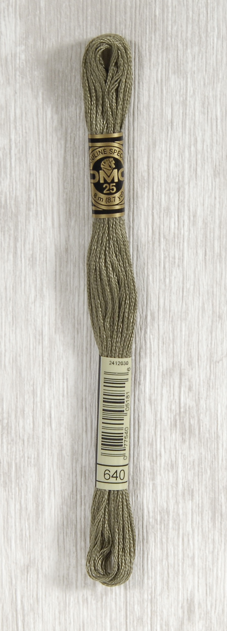DMC Mouliné Spécial 25 Broderigarn - Farve 640 billede
