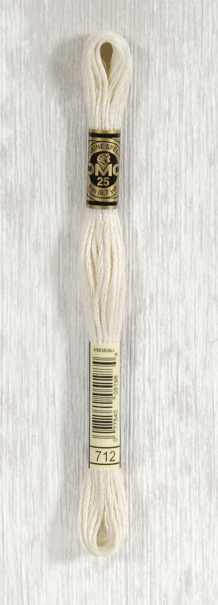 DMC Mouliné Spécial 25 Broderigarn - Farve 712 billede