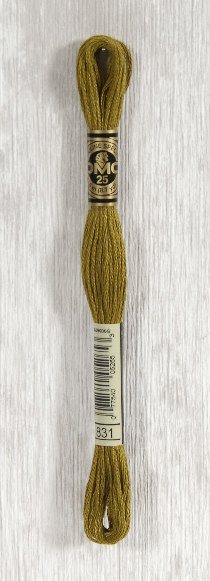 DMC Mouliné Spécial 25 Broderigarn - Farve 831 billede