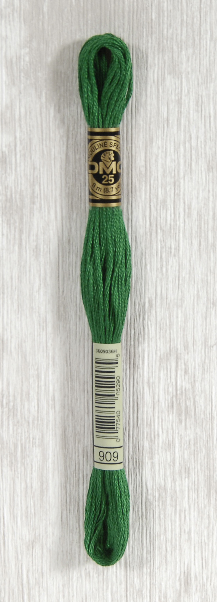 DMC Mouliné Spécial 25 Broderigarn - Farve 909 billede