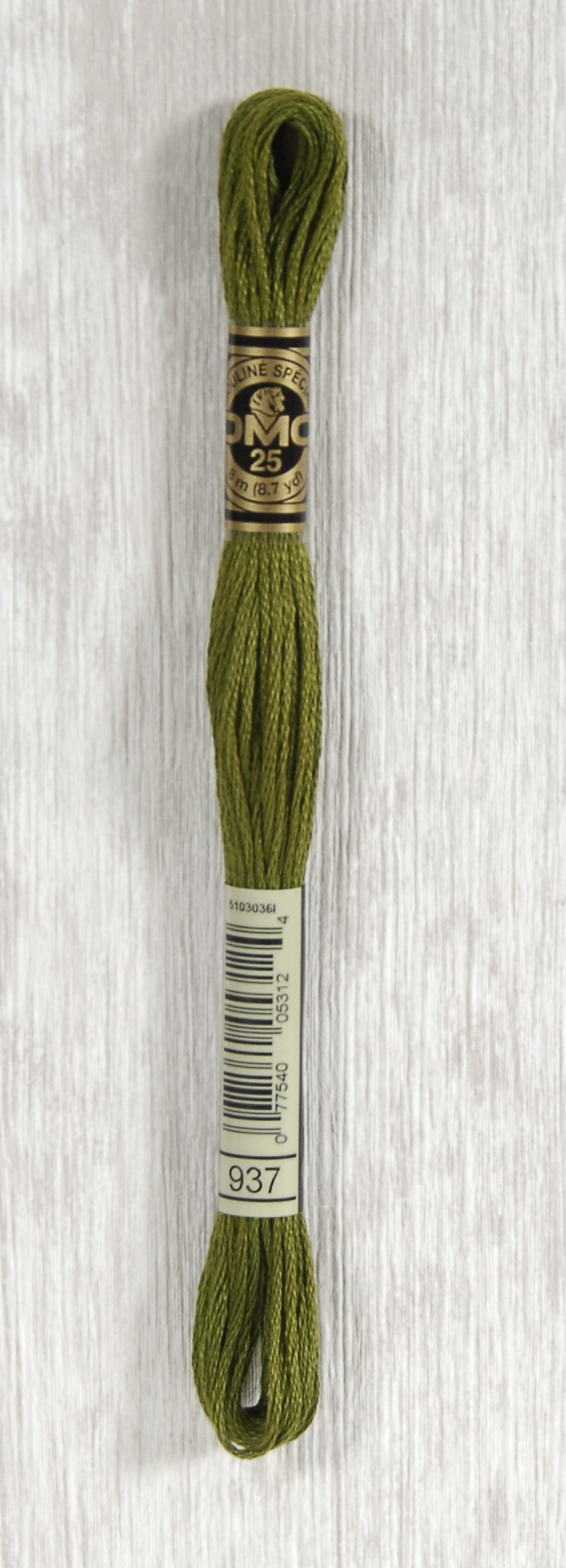 DMC Mouliné Spécial 25 Broderigarn - Farve 937 billede
