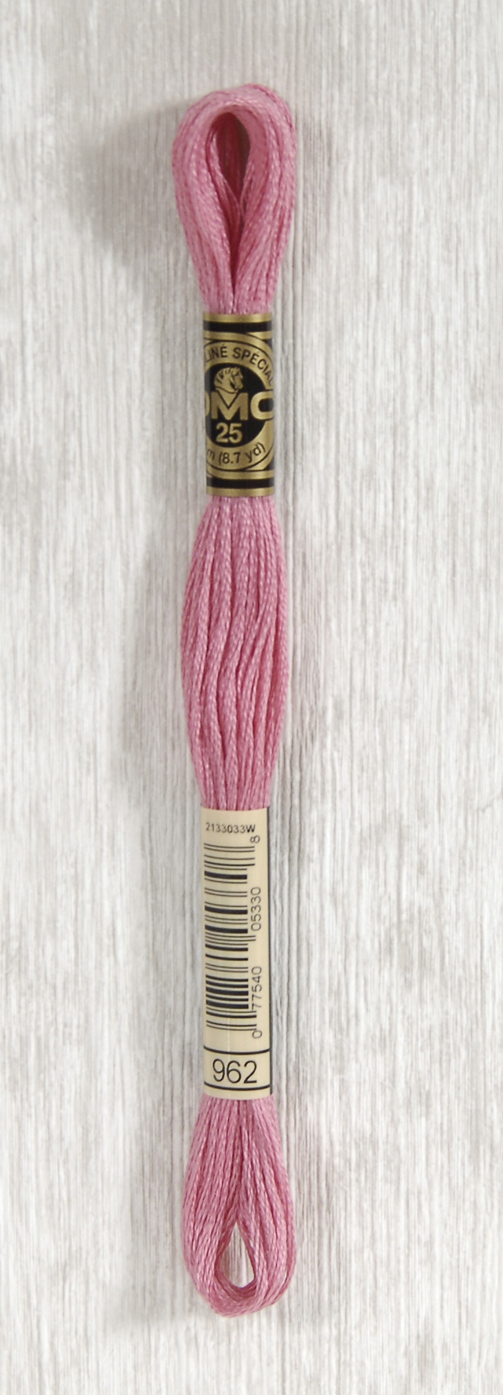DMC Mouliné Spécial 25 Broderigarn - Farve 962 billede