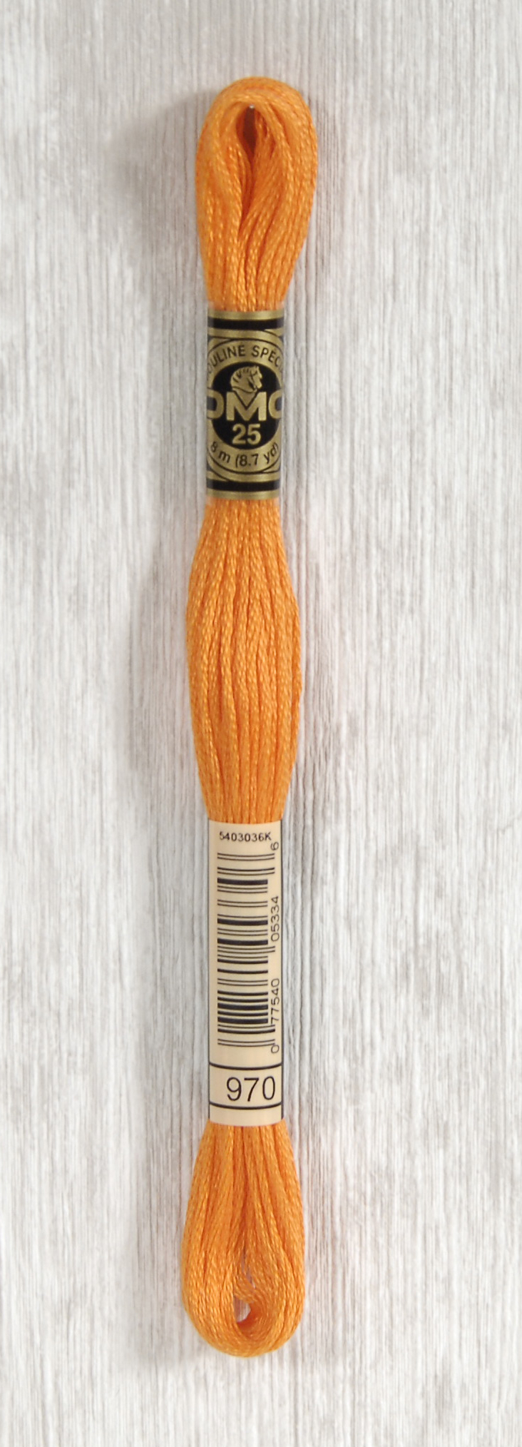 DMC Mouliné Spécial 25 Broderigarn - Farve 970 billede