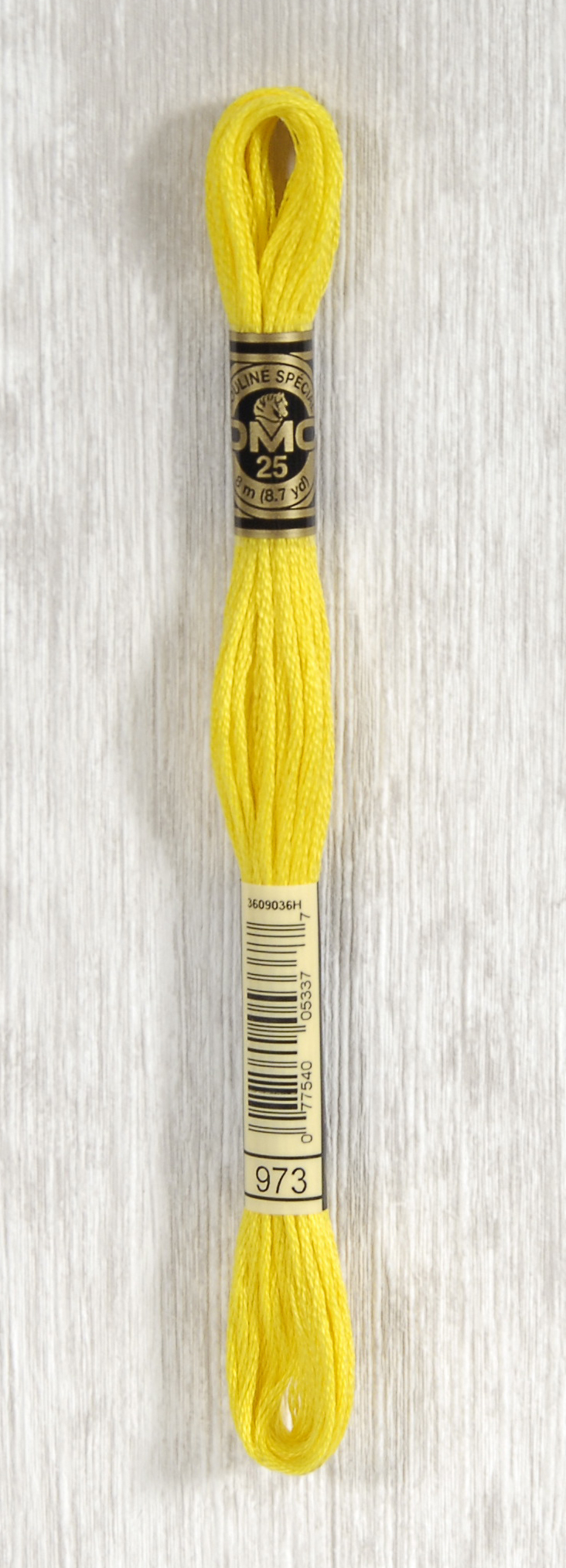DMC Mouliné Spécial 25 Broderigarn - Farve 973 billede