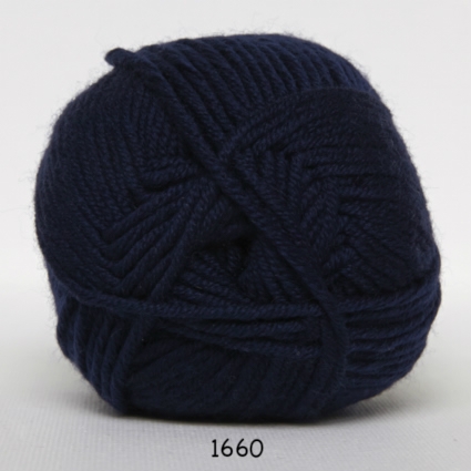 Hjertegarn Extrafine Merino 90 Garn - 1660 Mørkeblå