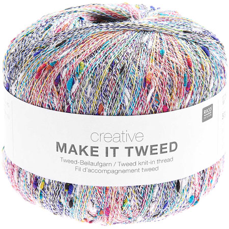 Rico Make Tweed Tyndt Flerfarvet Følgegarn 383352