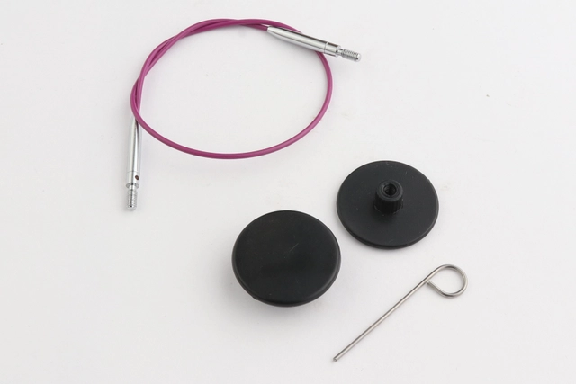 KNITPRO RUNDPINDEKABEL M/swivel 40 cm - 10641