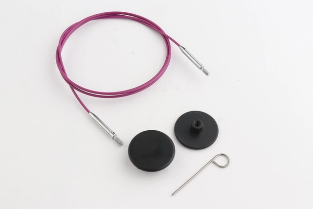 KNITPRO RUNDPINDEKABEL M/swivel 100 cm - 10645