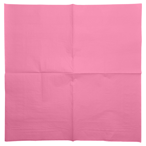 Servietter -  Pink i papir 33 x 33 cm 20 stk - 79834