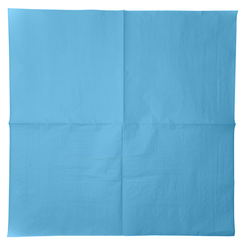 Servietter - Papir Lys Blå 33 x 33 cm 20 stk - 79835