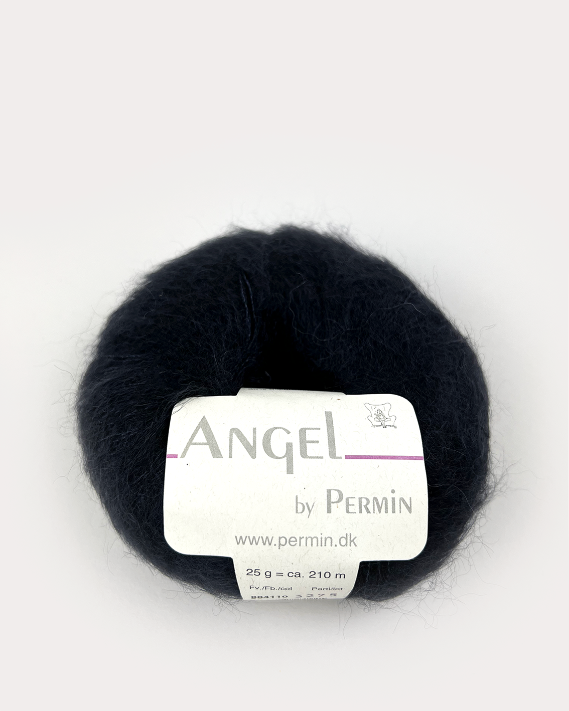 product-Angel Permin - Mohair og silkegarn -  884110 Sort
