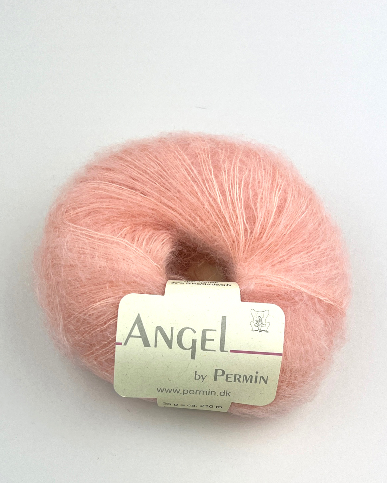 product-Angel Permin - Mohair og silkegarn - 8841111 Flamingo