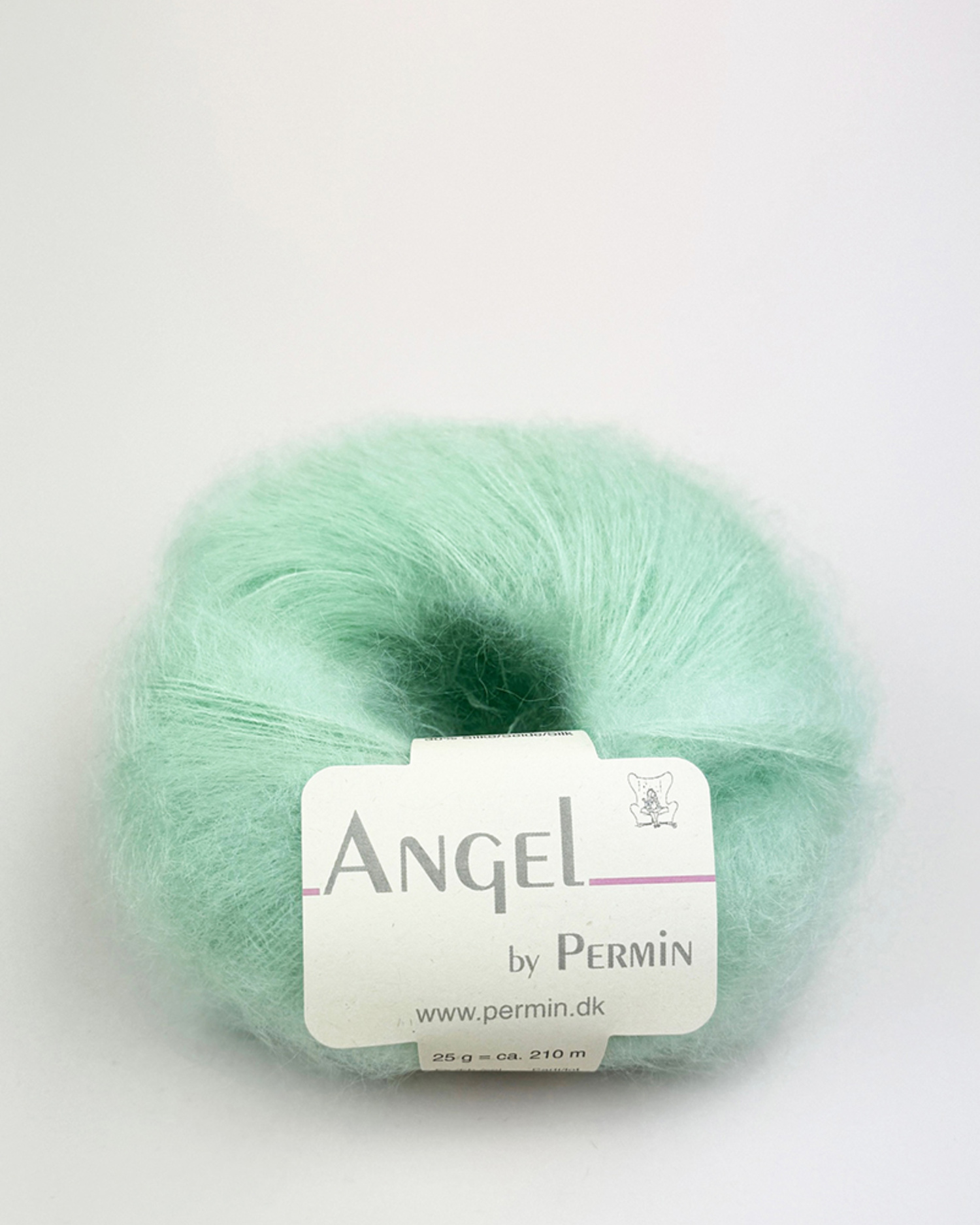 Angel Permin - Mohair og silkegarn - 8841122 Mint Sorbet