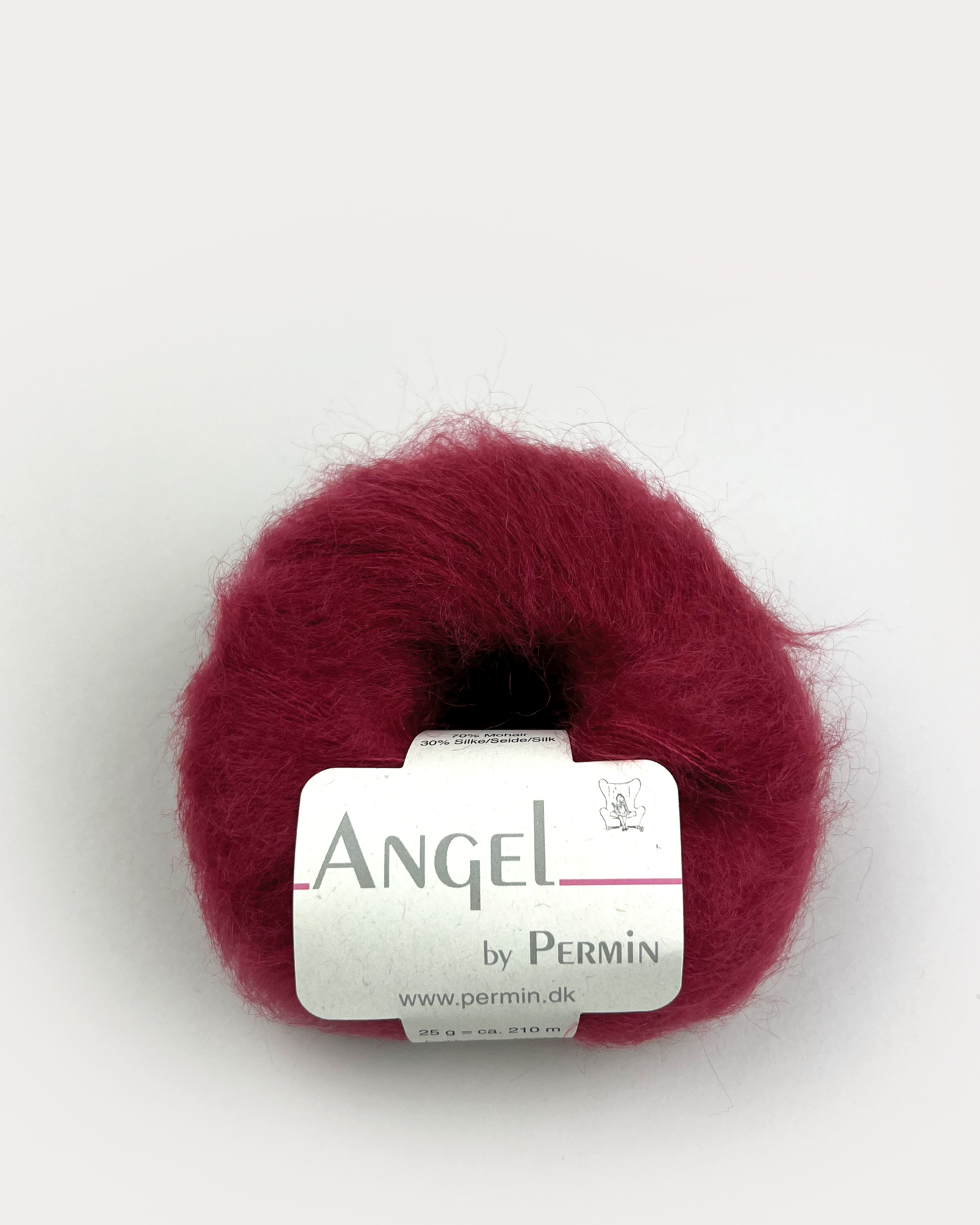 product-Angel Permin - Mohair og silkegarn -  884138 Wine