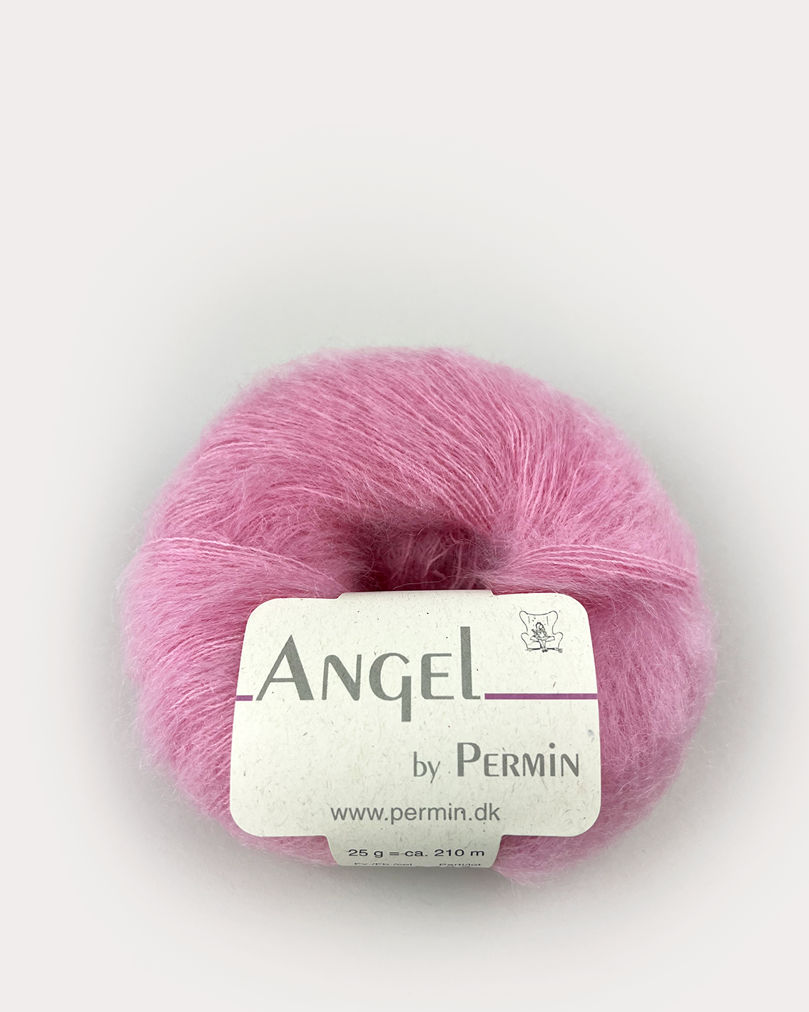 product-Angel Permin - Mohair og silkegarn -  884180 Lys Rosa