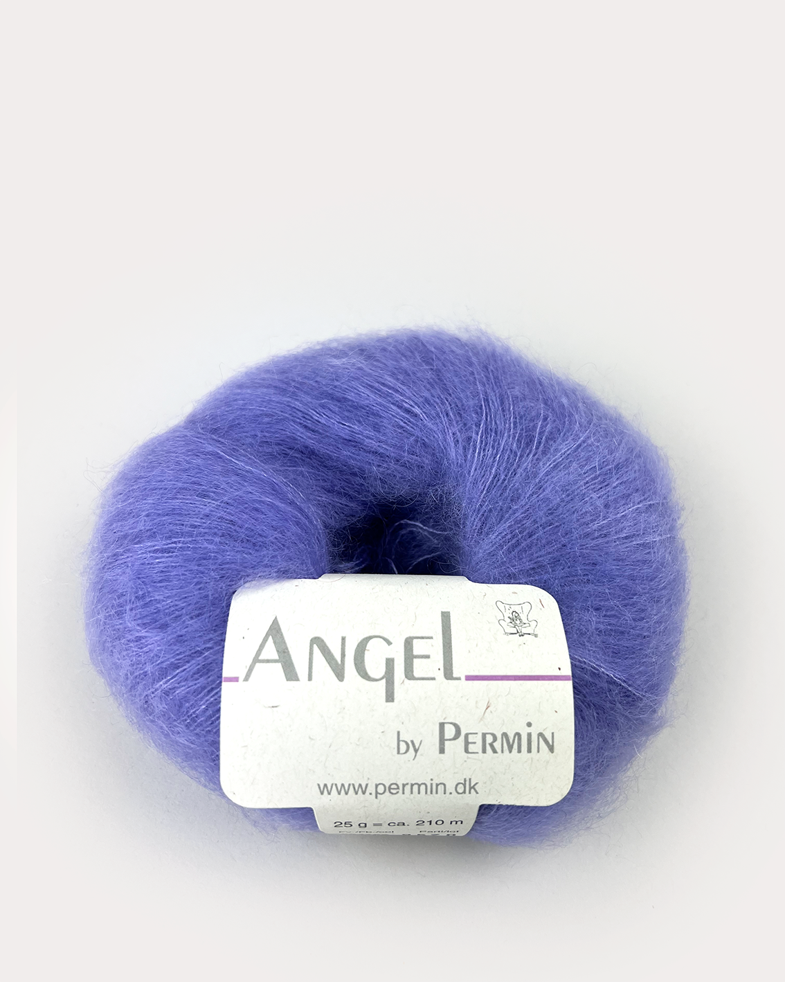 product-Angel Permin - Mohair og silkegarn -  884186 Pastel Lilla