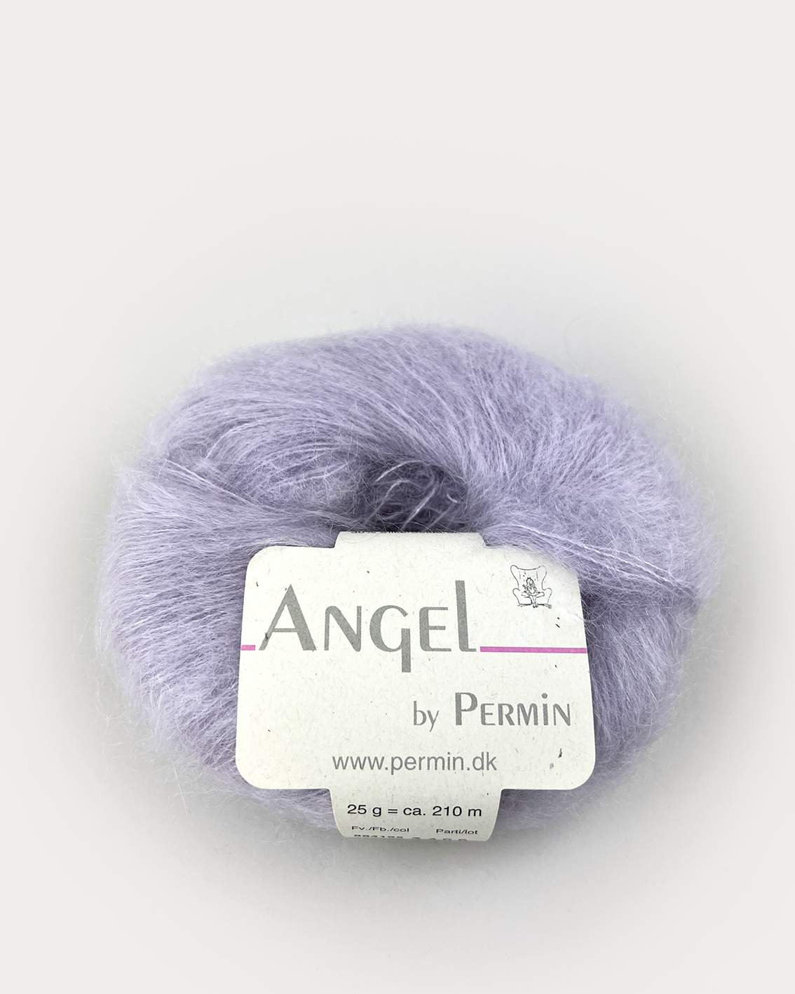 product-Angel Permin - Mohair og silkegarn -  884195 Sart violet