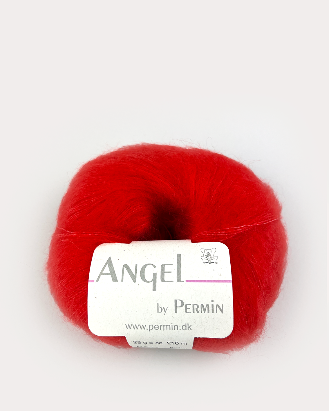 product-Angel Permin - Mohair og silkegarn -  884196 Cinnober Rød