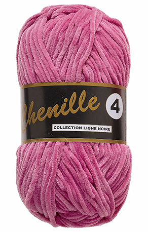 Lammy Chenille 4 50 GR Bamse Garn - Fv 0020 Pink