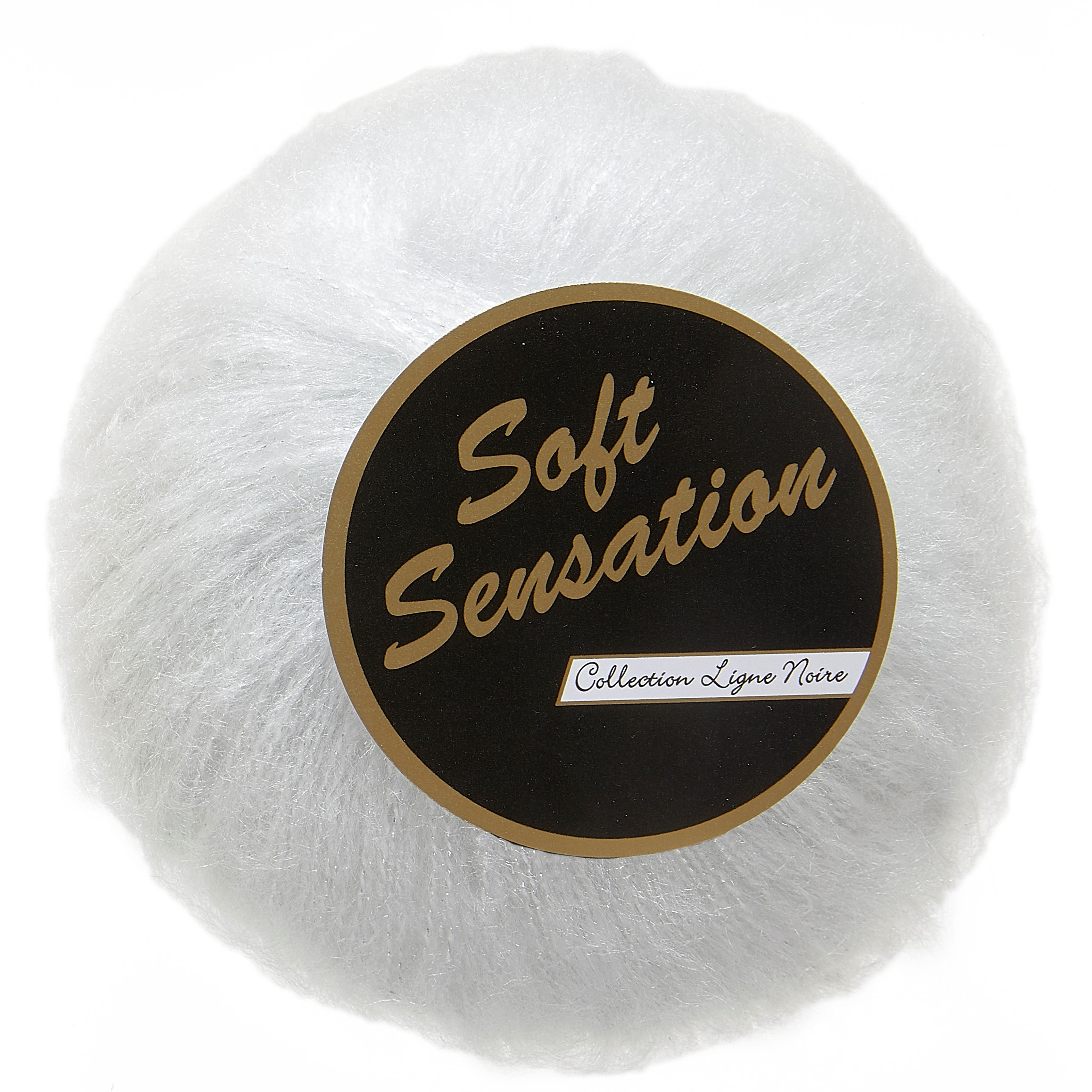 Lammy Soft Sensation Garn Med Lurex 25 Gram 0601 Hvid