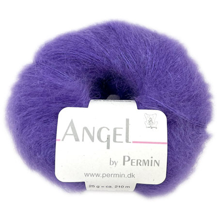 #2 - Angel Permin - Mohair og silkegarn -  8841102 Pansy Lilla