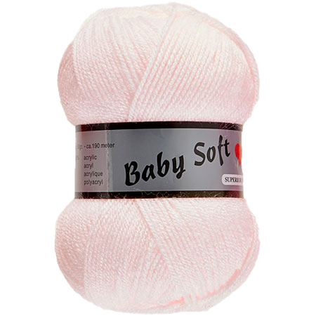 Billede af Baby Soft Yarn Lammy - Blødt Baby Garn Fv 710 Baby Lyserød