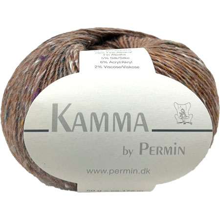 Billede af Kamma By Permin - Alpaca & Silke uldgarn - Fv 889529 Kastanjebrun