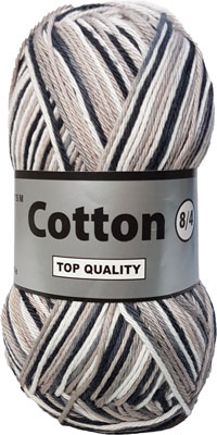 Se Cotton 8/4 - Flerfarvet Bomuldsgarn - Fv - 620 hos Vivi´s Butik