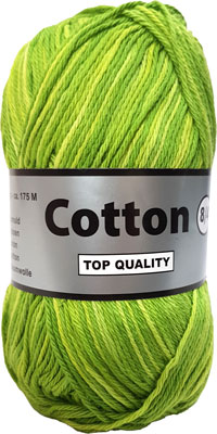 Cotton 8/4 - Flerfarvet Bomuldsgarn - Fv - 627