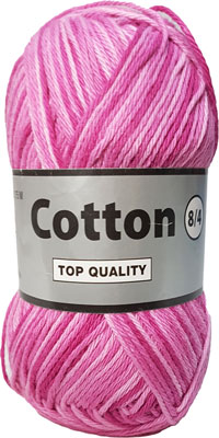Se Cotton 8/4 - Flerfarvet Bomuldsgarn - Fv - 630 hos Vivi´s Butik