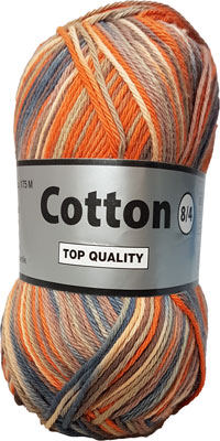 Cotton 8/4 - Flerfarvet Bomuldsgarn - Fv - 632