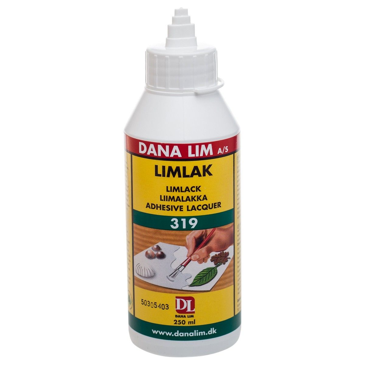 Limlak – 319, 250 ml klar allround lim og lak
