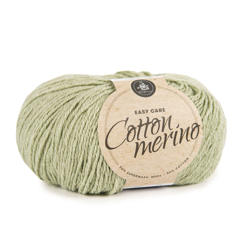 Mayflower Cotton Merino - Merinould & Bomuldsgarn - Fv 014 Desert Sage